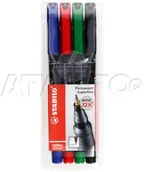 Foliopisy - Stabilo SCHWAN Foliopis 0.4mm 4kol S841 SH5116 - miniaturka - grafika 1