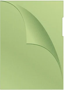 Q-CONNECT OBWOLUTA TYPU L, PP, A4, GROSZKOWA, ZIELONA - Koszulki na dokumenty - miniaturka - grafika 2