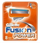 Maszynki do golenia i wkłady - Gillette Fusion Power wkłady do maszynki 8 szt - miniaturka - grafika 1