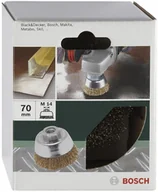Materiały ścierne - Bosch Szczotka garnkowa 70 mm Drut stalowy 2609256500 1 szt - miniaturka - grafika 1
