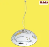 Lampy sufitowe - Kaja Żyrandol K-1980-AS-49-ZWIS-350 z serii ŚLIMAK - miniaturka - grafika 1