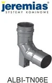 Złącza i kolanka wentylacyjne - Jeremias Kolano z podporą 87st. fi 80 ALBI-TN06E080 - miniaturka - grafika 1