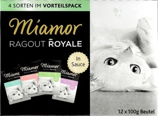 Miamor Ragout Royale Mix w sosie Saszetka 12*100g 74070 - Mokra karma dla kotów - miniaturka - grafika 2
