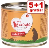 Mokra karma dla kotów - Feringa Menu 2 Smaki, 6 X 200 G - Kitten, Kurczak I Cielęcina - miniaturka - grafika 1