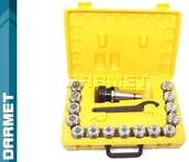 Tuleje - Darmet Zestaw: oprawka zaciskowa do tulejek ER40 (15szt.) - ISO40 (DM-076) - miniaturka - grafika 1