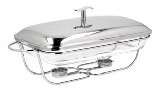 Naczynie szklane podgrzewacz prostokątne Longa 2L - Inne urządzenia gastronomiczne - miniaturka - grafika 2