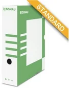 Pudła i kartony archiwizacyjne - Donau BIELLA Pudło archiwizacyjne 80 mm zielone DN308-4 - miniaturka - grafika 1