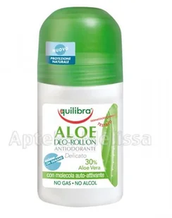 EQUILIBRA Aloesowy dezodorant w kulce - Aloe Deo Aloes Roll-On - Dezodoranty i antyperspiranty unisex - miniaturka - grafika 2