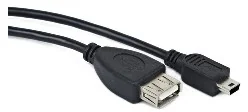 Gembird Kabel USB MINI BM -> AF USB 2.0 OTG, 0.15 m (A-OTG-AFBM-002) - Kable USB - miniaturka - grafika 9