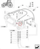Części i akcesoria do maszyn rolniczych - CNH CZUJNIK CIŚNIENIA KLIMATYZACJI NEW HOLLAND E9NN19N715AA - miniaturka - grafika 1