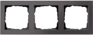 Klawisze i ramki - Gira Osłona E2 potrójna ramka antracyt - miniaturka - grafika 1