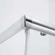 Kabiny prysznicowe - Kermi Acca 80x80 profil srebrny połysk szkło przezroczyste ACED408019VPK - miniaturka - grafika 1