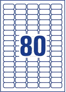 Avery Zweckform Etykiety usuwalne Zweckform 35,6 x 16,9mm 100 ark./op. L4732REV-100 - Etykiety samoprzylepne i bloki etykiet - miniaturka - grafika 2