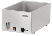 Inne urządzenia gastronomiczne - Casselin Bemar z zaworem spustowym 1/1 GN gł.15mm 230V 1200W 340x578x(H)246mm CBMV1B - miniaturka - grafika 1