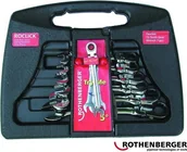 Klucze i nasadki - ROTHENBERGER Zestaw 7 kluczy płasko - oczkowy z grzechotką ROCLICK (70490) - miniaturka - grafika 1