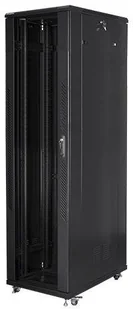 Lanberg Szafa stojąca 19" 47U, 800 x 1000, Czarna - FF01-8047-12B - Szafy rack - miniaturka - grafika 2