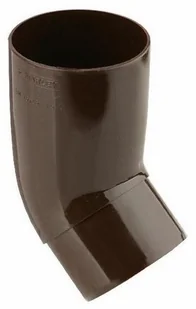 Marley Kolanko rynnowe średnica 10 5 cm kąt 67 st. brązowe - Rynny i akcesoria - miniaturka - grafika 2