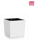 Donice - Lechuza Cube Cottage donica matowa z wyjmowanym wkładem 15390 - miniaturka - grafika 1