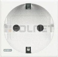 Gniazdka elektryczne - Bticino Gniazdo zasilające standard niemiecki zaciski śrubowe - Axolute HS4141 - miniaturka - grafika 1