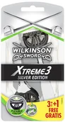 Maszynki do golenia i wkłady - Wilkinson XTREME3 SILVER EDITION 3+1 SZT zakupy dla domu i biura 7004746C - miniaturka - grafika 1
