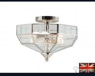 Lampy sufitowe - Elstead Lighting Lampa przysufitowa OLD PARK PN Elstead - miniaturka - grafika 1