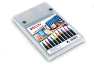 Kredki, ołówki, pastele i pisaki - Edding edding 1340 Brushpen pisaki ze zmiennymi końcówkami, zestaw 10 kolorów 134010 - miniaturka - grafika 1