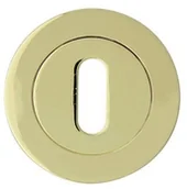 Szyldy i rozety - Domino Rozeta okrągła KLUCZ 950 KOLOR MOSIĄDZ LAKIER Szyld 950 M1 mosiÄ$450dz BB - miniaturka - grafika 1