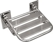 Akcesoria łazienkowe - Cersanit Krzesełko prysznicowe składane 450x400 mm 71DD-53598 - miniaturka - grafika 1