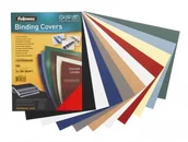 Okładki do laminatorów i bindownic - Fellowes Okładka skóropodobna DELTA A4 KOŚĆ SŁONIOWA - 53700 - miniaturka - grafika 1