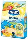 Kaszki dla dzieci - Nestle kaszka mleczna ryżowo-kukurydziana banan-jabłko-morela - miniaturka - grafika 1