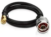 Kable - Tp-Link Kabel N RP-SMA 0.5m Czarny TL-ANT200PT - miniaturka - grafika 1