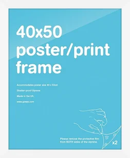 Rama GBEYE, biała, 40x50 cm - Ramki na zdjęcia Rama GBEYE, biała, 40x50 cm - Ramki na zdjęcia - miniaturka - grafika 2