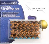 Podzespoły elektroniczne - Velleman Zestaw kondensatorów CERAMICZNYCH K/CAP1 - miniaturka - grafika 1