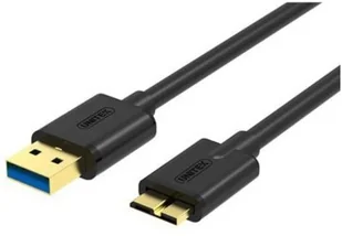 Unitek Kabel USB3.0 microB-USB 1m Y-C461BBK AKUNIKU00000023 - Kable USB - miniaturka - grafika 2