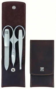 Zwilling J.A.Henckels TWINOXR Zestaw do manicure 3 el. bydlęca skóra 97405-0 - Akcesoria do paznokci - miniaturka - grafika 2