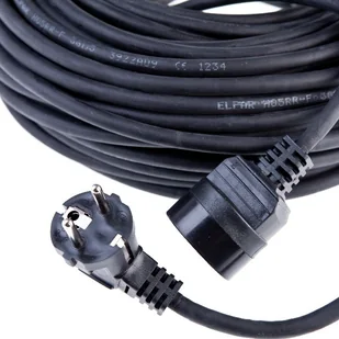 HBF gumowy Elgotech 3 x 1 5 mm2 40 m - Przedłużacze i rozgałęźniki - miniaturka - grafika 2