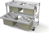 Inne meble biurowe - Durable Wózek na teczki zawieszkowe SYSTEM FILE TROLLEY 200 MULTI DUO - miniaturka - grafika 1