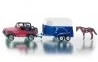 Siku Jeep z przyczepą dla koni 1651 - Samochody i pojazdy dla dzieci - miniaturka - grafika 6