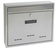 Skrzynki na listy - Richter Czech skrzynka na listy BK31D srebrna - miniaturka - grafika 1