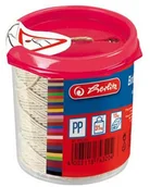 Zabawki kreatywne - Herlitz Sznurek Pack-o-mat 120m z nożykiem - miniaturka - grafika 1