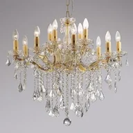 Lampy sufitowe - Ideal Lux FLORIAN SP12 Złoto 35611 - miniaturka - grafika 1