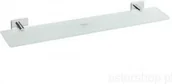 Półki łazienkowe - Bemeta Półka szklana 60x13cm BETA 132102042 - miniaturka - grafika 1
