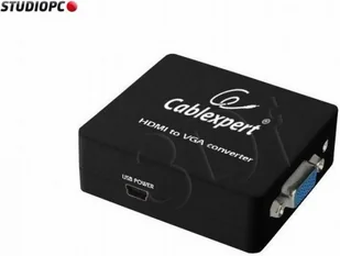 Gembird KONWERTER HDMI -> VGA+AUDIO 3.5MM JACK DSC-HDMI-VGA-001 - Złącza, przejściówki, adaptery - miniaturka - grafika 2
