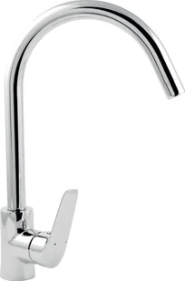 Ferro Dijon Jednouchwytowa bateria kuchenna stojąca z obrotową wylewką, chrom BDJ4 - Baterie kuchenne - miniaturka - grafika 2