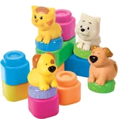 Klocki - Clementoni Spa Clemmy Szczęśliwe zwierzaki - miniaturka - grafika 1