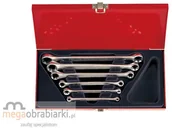 Klucze i nasadki - KING TONY Zestaw kluczy oczkowy dwustronnych 1406PR - miniaturka - grafika 1