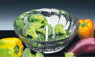 Kuchenprofi Parownik srebrny, 24 cm - Przybory do gotowania - miniaturka - grafika 2