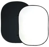 Akcesoria do lamp błyskowych - Bresser f001678 BR-3 składany tło 180 x 240 cm 2-stronny firmy Czarny/biały F001678 - miniaturka - grafika 1