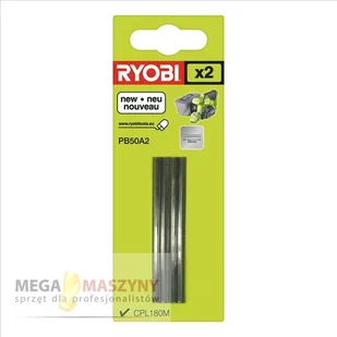 Ryobi Noże do struga elektrycznego 52 mm 2 sztuki PB50A2 - Nożyce i noże - miniaturka - grafika 2
