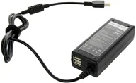Zasilacze do laptopów - Movano ładowarka / zasilacz 20v 3.25a (prostokątny 11.0x4.5 pin - Yoga), z wyjsciem USB x2 - lenovo ZZ/LEN20325YUSB - miniaturka - grafika 1